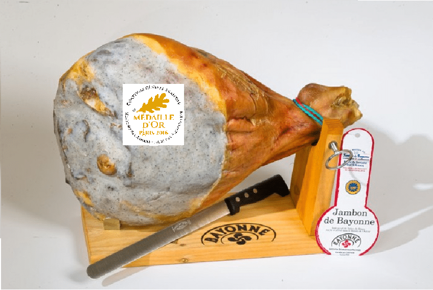 Jambon de Bayonne entier à l'os (7.1 à 7.5 kg) La Maison du Jambon de