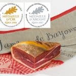 Achat quart de Jambon de Bayonne IGP désossé