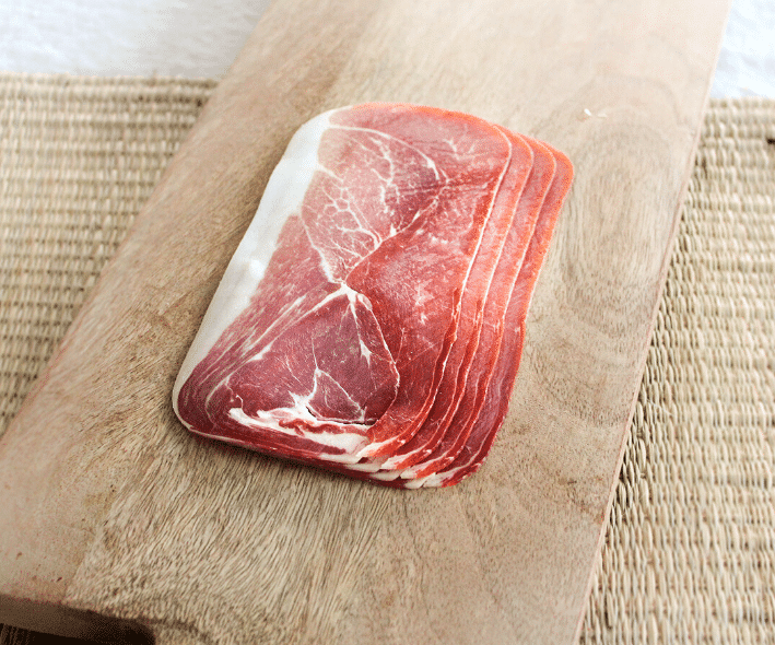 Jambon de Bayonne entier désossé sous vide 12 mois IGP