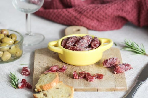 minis saucissons piment d'espelette