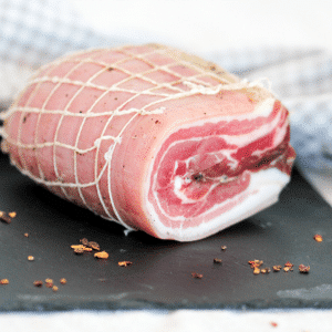 image ventreche roulee en morceau conditionnement sous vide - charcuterie artisanale en ligne la maison du jambon de bayonne