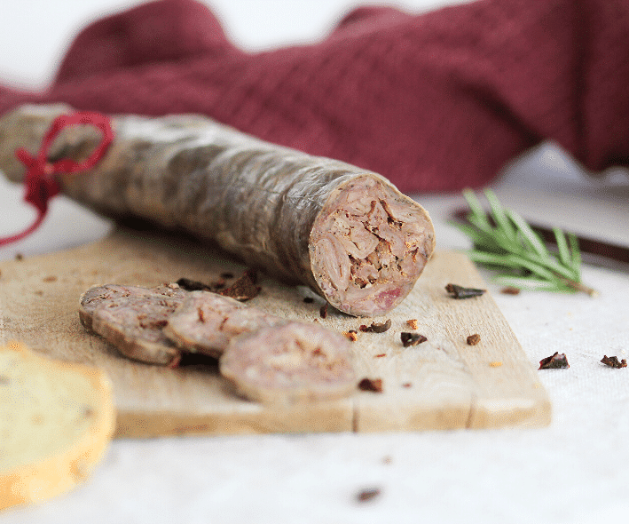 Boudin noir boyaux (420g) - La Maison du Jambon de Bayonne