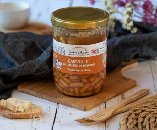 cassoulet au jambon de bayonne 750 grammes