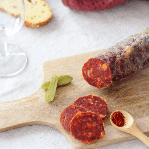 image de petit chorizo artisanal sur le site en ligne la maison du jambon de bayonne