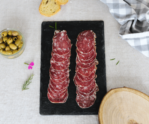 Image jésus tranché IGP Porc du Sud-Ouest – Achat Saucisson Artisanal en Ligne