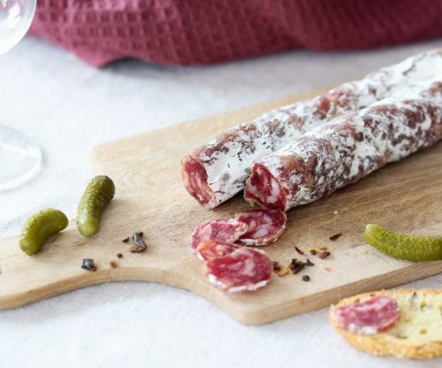 saucisse sèche igp porc du sud-ouest