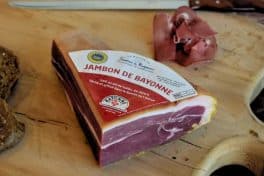 quart de jambon de bayonne 12 mois d'affinage