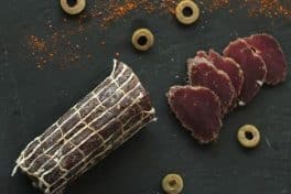 Filet mignon de coche au piment d'Espelette