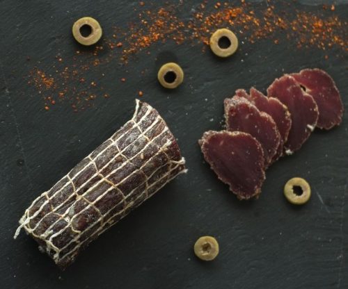 Filet mignon de coche au piment d'Espelette