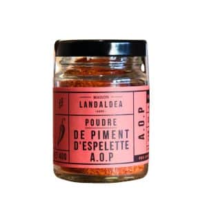 Piment en poudre - Piment d'Espelette AOP 40 grammes