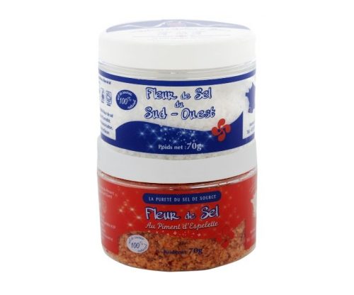 Lot de fleur de Sel 70 grammes