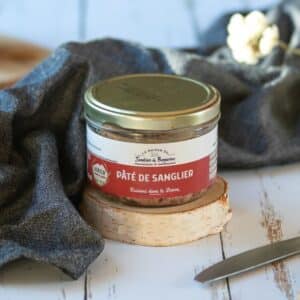 photo de pâté de sanglier 180 grammes