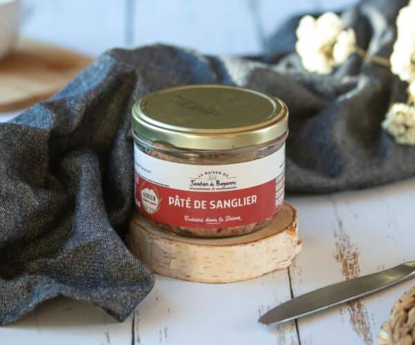 photo de pâté de sanglier 180 grammes