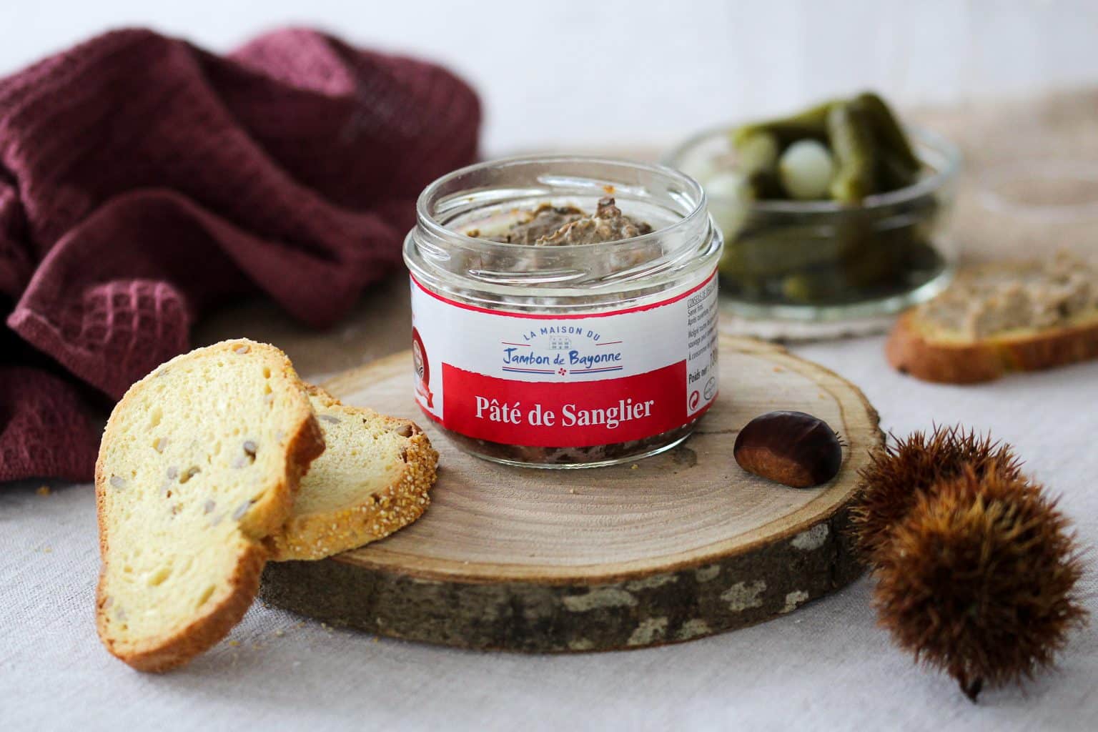 Pâté de sanglier 180 grammes La Maison du Jambon de Bayonne