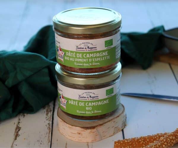 Lot de Pâtés de Campagne Bio (2x180gr)