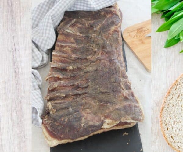 photo ventreche seche plate en vente en ligne sur le site internet de la Maison du Jambon de Bayonne
