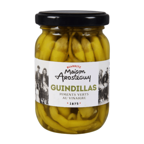 Guindillas ou piments doux au vinaigre 180 grammes