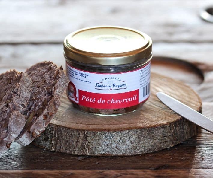 Pâté de chevreuil 180 grammes La Maison du Jambon de Bayonne
