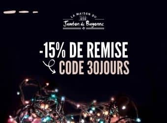 -15% 30 jours