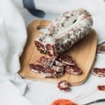 saucisse sèche au piment d'espelette