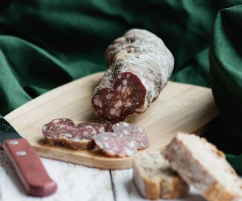 saucisson sec cèpes en promotion