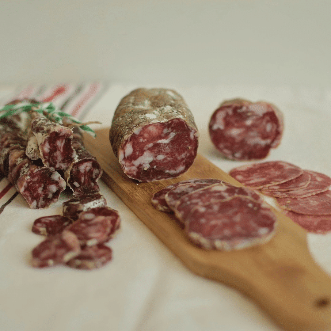 Cave à saucisson en bois - La Maison du Jambon de Bayonne