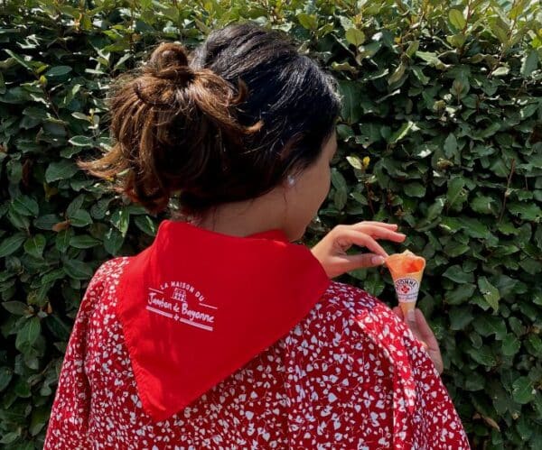 Foulard rouge Jambon de Bayonne