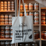 Tote bag personnalisé La Maison du Jambon de Bayonne