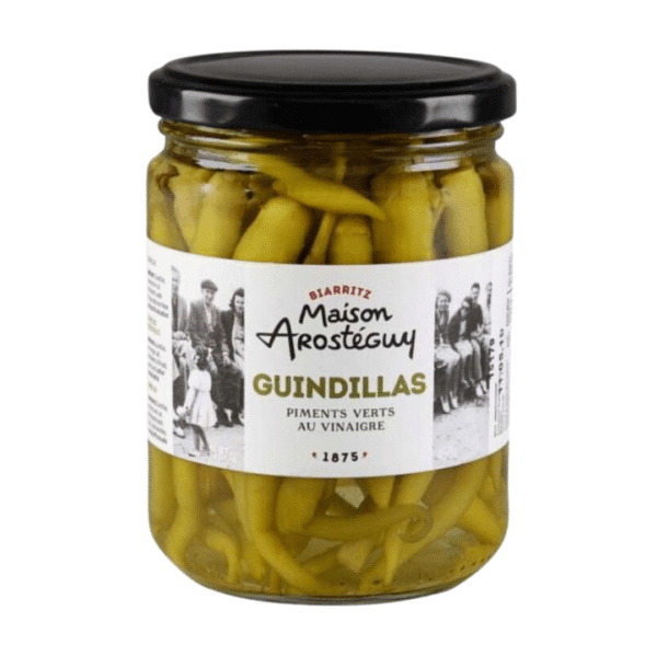 Pot de 450 grammes de guindillas ou piments au vinaigre