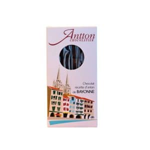 Image de tablette de chocolat recette d'antan Bayonne - Chocolaterie Antton 80gr